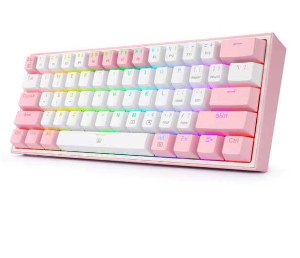 REDRAGON Fizz RGB (różowa) K617-RGBpink - 1182518 - zdjęcie 2